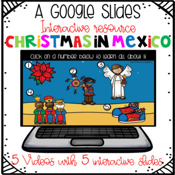 Preview of Christmas Around the World  Mexico Google Slides