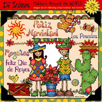 Preview of Christmas in Mexico - Feliz Navidad - Holidays Around the World Collection