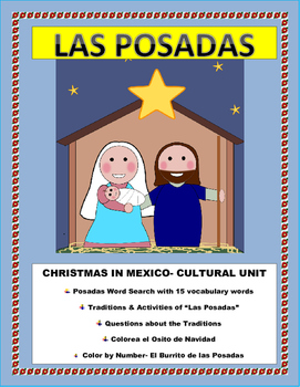 Preview of Christmas in Mexico- Las Posadas Traditions-SUB PLAN-Distance Learning