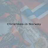 Christmas in Norway Montessori 3-Part Cards