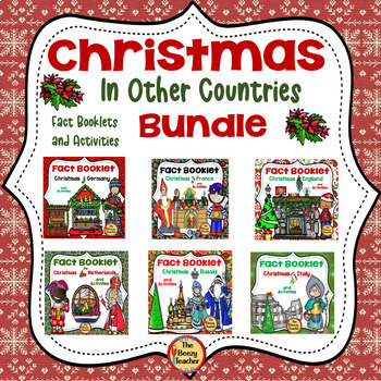 Preview of Christmas in Other Countries Bundle | Crafts | How to Draw Bonus | Writing