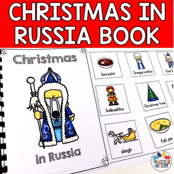 Preview of Christmas in Russia Adapted Book | Christmas Around the World