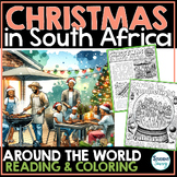 Christmas in South Africa Coloring Sheets Traditions Aroun