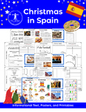 Christmas in Spain Informational Text, Printables, Posters