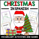 Christmas Activities and Games in Spanish - Actividades de