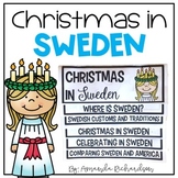 Christmas in Sweden Flip Up Book, Christmas Around the Wor
