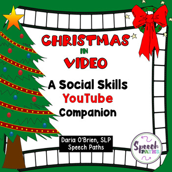 Preview of Christmas in Video: A Social Skills YouTube Companion