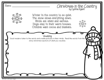 Christmas In The County By Cynthia Rylant By Literacy With Laura Leigh