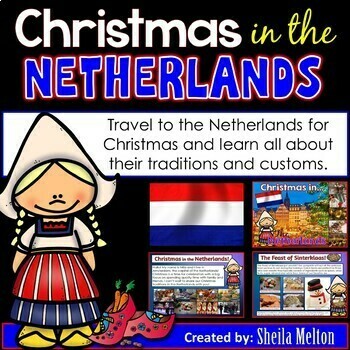 Preview of Christmas in the Netherlands PowerPoint Christmas Around the World Holidays