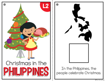 Christmas in the Philippines Adapted Book [Level 1 and Level 2] | TPT