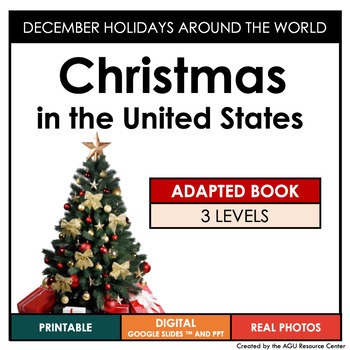 Preview of Christmas in the US Adapted Book | Winter Holidays Around the World | SPED