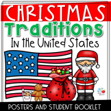 Christmas in the USA {Student Booklet & Signs} K/1st/2nd