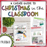 Christmas in the classroom ideas | FREE Christmas Teacher Guide