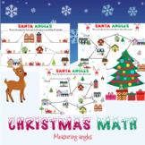 Christmas math: measuring angles