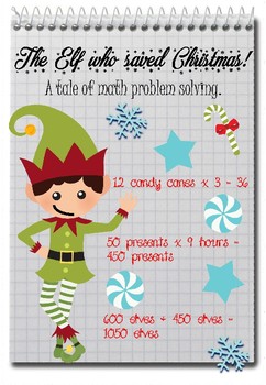 Preview of Christmas maths - The Elf Who Saved Christmas. A festive number adventure!