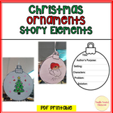 Christmas craft ornament Story Elements literary