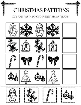 Christmas pattern pages by Chandlyr Heiss | TPT