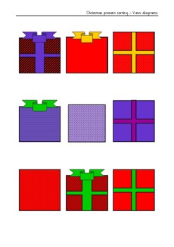 Christmas present sorting – Venn diagrams 2022 by Kids Lucky | TPT