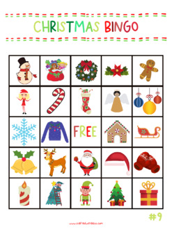 Christmas printables kids, Christmas Party Games, Christmas Bingo Games