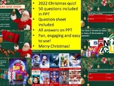 Christmas quiz! Fun, festive quiz! Suitable for years 7 - 