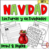Christmas reading in Spanish -Lecturas de Navidad- writing