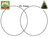 Christmas symbols with Venn Diagrams & 4 Square Vocabulary