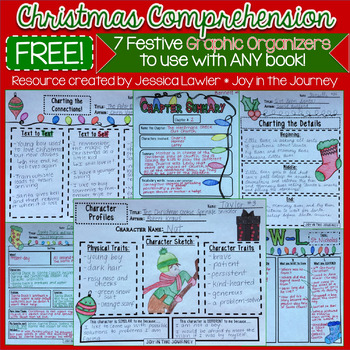 Preview of Christmas Reading Comprehension FREE