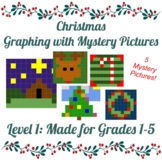 Christmas themed mystery picture graphing - offline coding