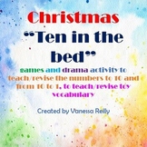 Christmas Ten in the bed - singing, games and drama
