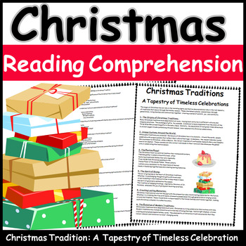 Christmas tradition Informationa Text Reading Comprehension Passage ...