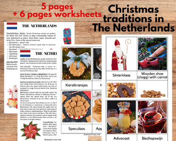 Preview of Christmas tradition in The Netherlands - Santa Claus, Christmas food, decoration