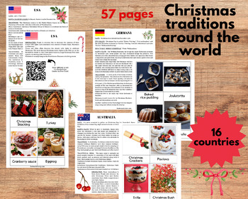 Preview of Christmas traditions around the world - Santa Claus, Christmas food, decorations