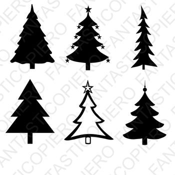 Download Christmas tree SVG files for Silhouette Cameo and Cricut ...