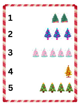 Christmas tree math activity by Maestra Ximena | TPT
