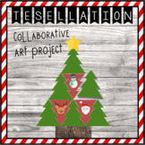 Christmas tree tessellation - collaborative art project