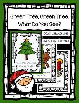 Preview of Christmas version of Brown Bear...Green Tree, Green Tree, What Do You See?