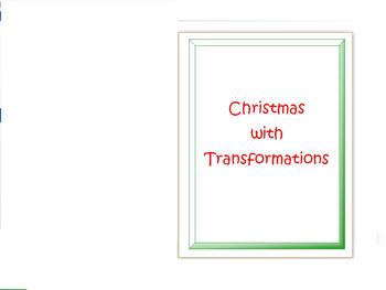 Preview of Christmas with Transformations