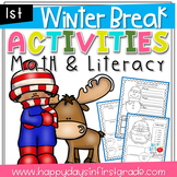 Christmas/Winter Break  Packet- 1st Grade