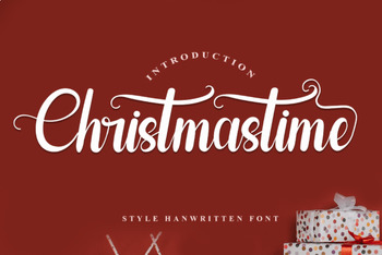 Preview of Christmastime Font