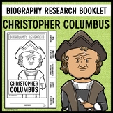 Christopher Columbus Biography Research Booklet
