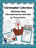 Christopher Columbus Common Core Informational Text Activities