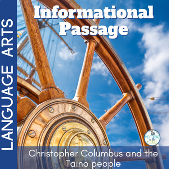 Preview of Christopher Columbus Informational Reading Comprehension Passages with Questions