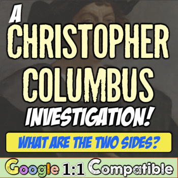 Preview of Christopher Columbus DBQ Inquiry Investigation for American World History