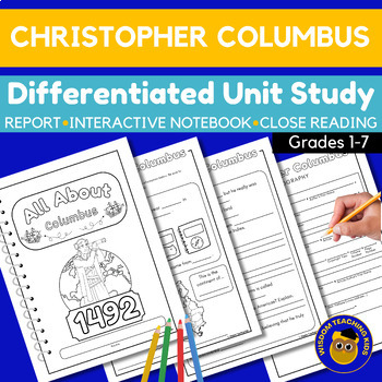 Preview of Christopher Columbus Differentiated Unit Study Bundle