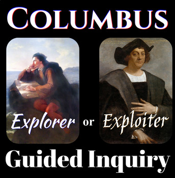 Preview of Christopher Columbus: Explorer or Exploiter?  DBQ and writing assignment