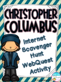 Christopher Columbus Internet Scavenger Hunt WebQuest Activity