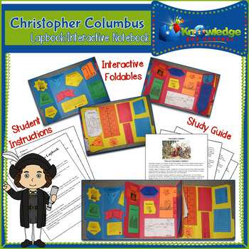 Preview of Christopher Columbus Lapbook / Interactive Notebook