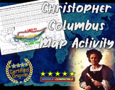 Christopher Columbus Mapping Activity: engaging 33-slide P