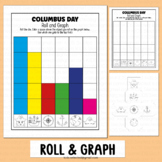 Christopher Columbus Math Worksheet Roll Graph Activities 