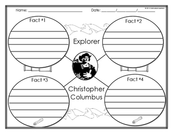 Christopher Columbus Mini-Lesson & Foldable by Motivated Learners